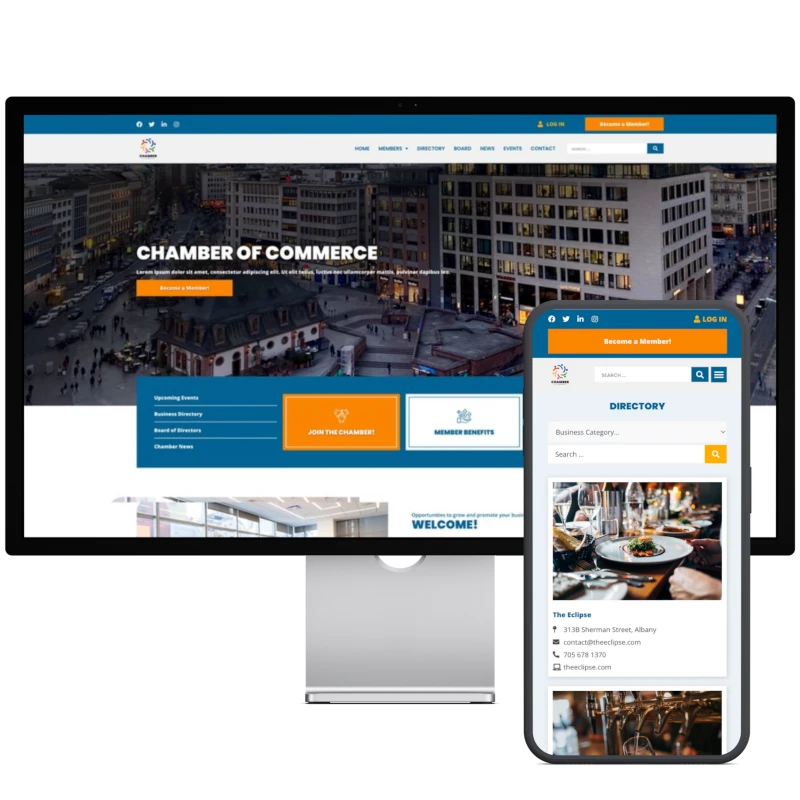 Chamber of Commerce Website